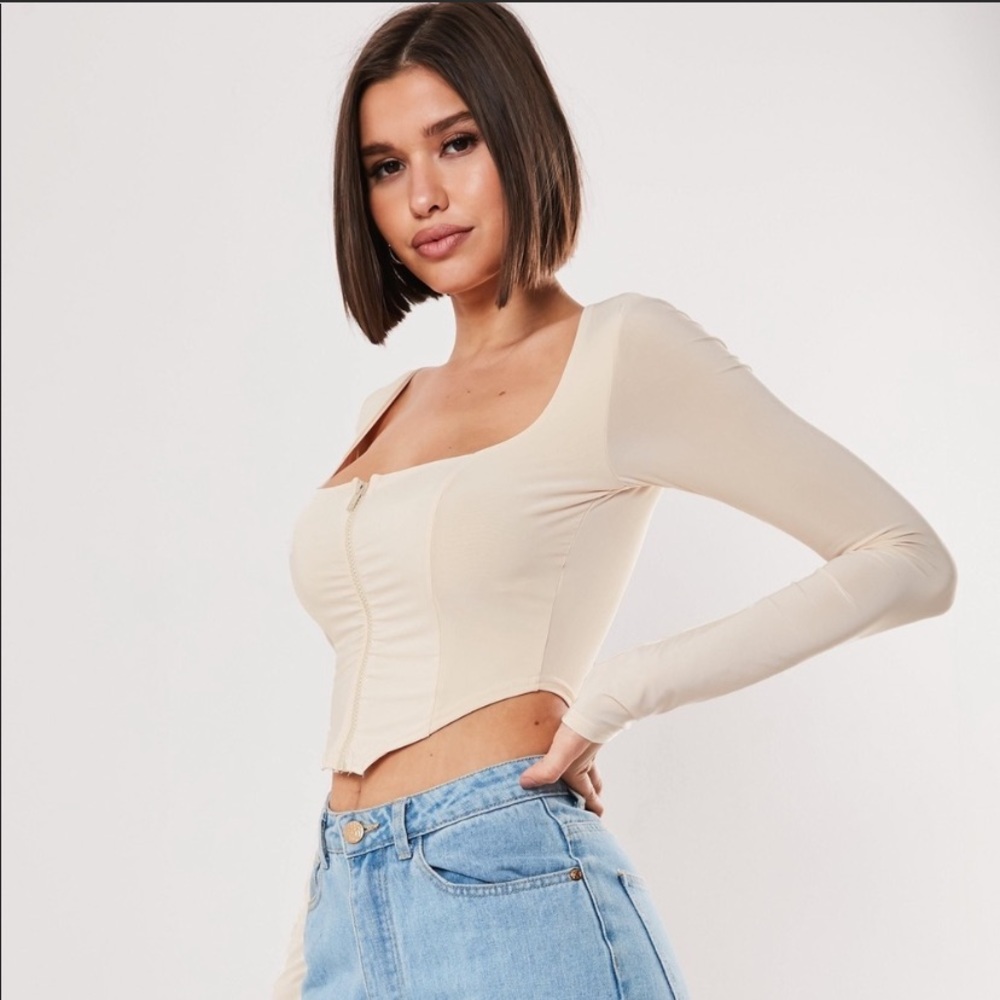 Missguided Long Sleeve Top